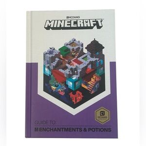 🎉2/$15 MINECRAFT ‘GUIDE TO ENCHANTMENTS AND POTIONS’ HARDCOVER BOOK